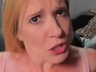 Stepmom Thirsts for Stepsons Fertile Seed - Jane Cane, Shiny Cock Films