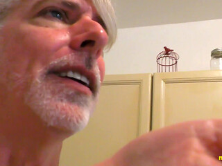 ManPuppy Richard Lennox Humiliates His Tiny Stepson With a Gross Smoothie