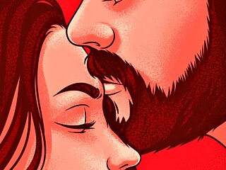 Femdom Girlfriend Edges Submissive Boyfriend with Dirty Talk