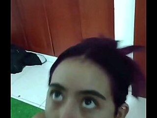 Latina step-sis plays truth or dare then sucks and rides stepbro's huge cock