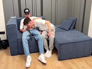 Hot Gay Blowjob