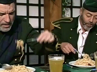 Special Menu at the Table Spaghetti with Fucking