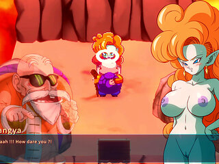 Kame Paradise Multiversex 3 - Roshi Fucking Zangya's Fat Ass