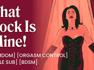 ASMR Audio Porn: Femdom Mistress Mia Controls Her Male Sub in Public - Erotic Audio Story For Women