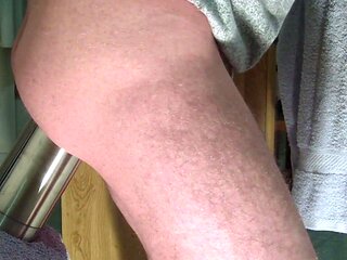Hard Anal Workout with a Big Dildo - Gay Amateur Video