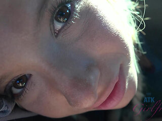 Kenzie Reeves Date and Hot Tub Smoking Sensuality