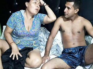 Having sex with a hot granny