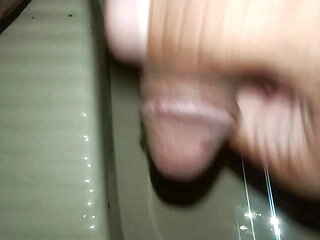 Piss hot pissing bathroom