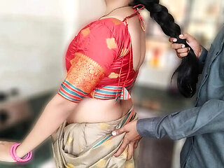 Desi Bhabhi First Time Kitchen Sex with Devar - Tight Pussy Hindi Viral Video