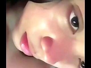 Asian indo with big tits fingers herself