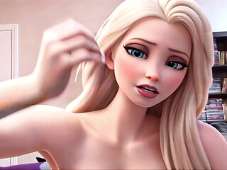 Elsa lost her mind and became a horny slut JOI