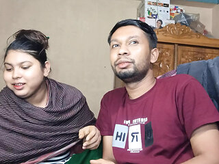 Husband wife romance new marriage couple desivideobd