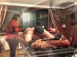 Domlady Mia - Punishment of Terror for the Slave - Training: Ass Fucked by the Fucking Machine - Part 4