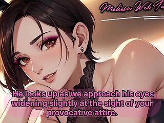 Mistress turns you into bunny slut, let'_s you to suck first client'_s dick. Swallow cum, sissy! (FEMINIZATION ROLEPLAY - AI GENERATED)