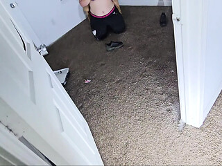 Step sister gets pounded hard in the room