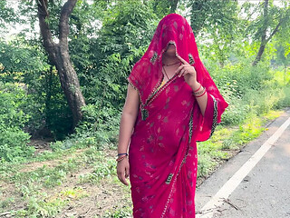 Hotty_ragini's Horny Desi Bhabhi Gets Creampie Fuck in Jungle After Lift  Hindi Sex Video