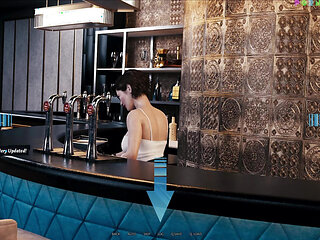 Cybernetic Seduction by 1thousand - Workplace Sex, Hot Bartender Rides It Well (3)