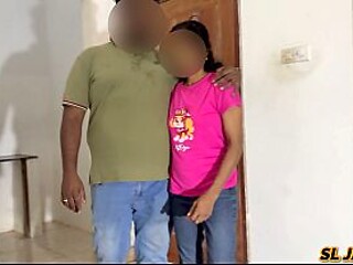 Chubby Sri Lankan guy gets lucky with old slim MILF in hotel room
