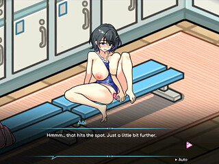 Hentai Game - Aoi Passionate Sex Gallery Scene - Lifeguard Holic