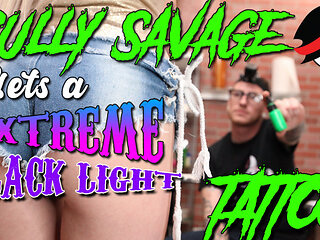 Sully Savage Gets a Crazy Clit Tattoo and Blows Tattoo Artist Cock - AltErotic