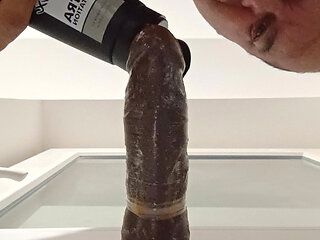 anal with a big dildo