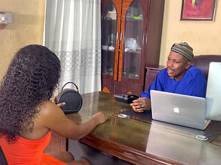 I Went to Greet My Stepsister Husband at Him Office and We Fuck