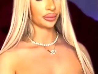 Amateur blond girl with big boobs getting fucked