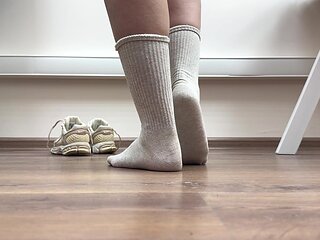 Feet Dancing at Work