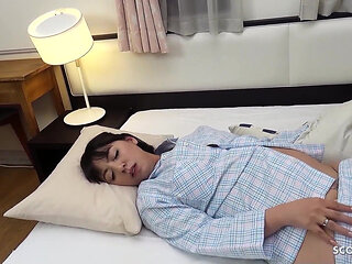 Asian Teen Ryoko With Big Tits And Hairy Pussy Fucked By Step Dad