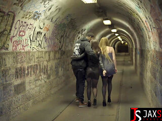 Busty Kasia Nord Fucked By Horny BBC In The Tunnel