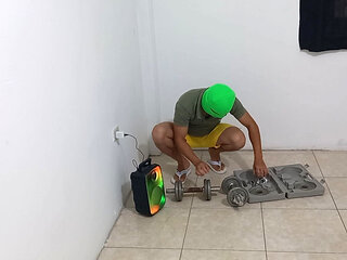 I Was Doing Physical Activity and My Stepmother Came to Seduce Me and Touch My Muscles