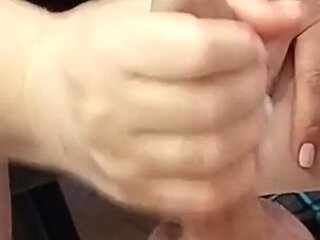Mother-in-law Does Blowjob and Dick Fingering Until I Cum