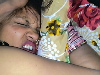 indian bhabhi hardcore doggystyle sex and cum on mouth with hindi audio