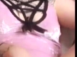 Amateur Webcam Cute Teen Plays Solo with Big Dildo