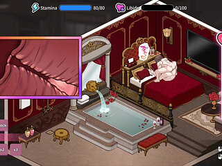 Hentai Game - Busty Police Woman Sex - Immoral Bathhouse