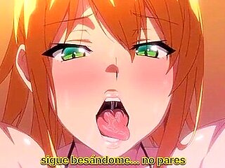 He touches the student council president's sister's anus and thrusts it in, cumming inside her.