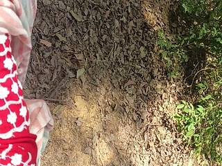 Landed and Fucked Girlfriend for Outdoor Sex
