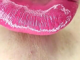 Stepmom Mesmerizes You with Juicy Kisses and Sexy Cleavage