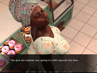 Baking with Chocolate 5 Ive Gave Ladesha a Good Spanking on Her Bare Skin
