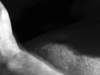 Artistic Black and White Oily Climax