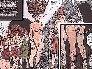 Vintage Breast Fetish Bondage Comic