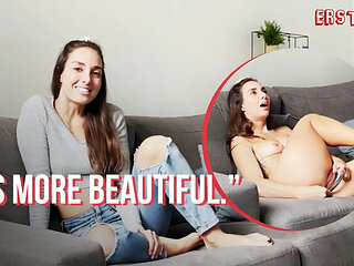 Hot Brunette Ana B Plays with Her Sex Toy - Solo Masturbation & Big Tits