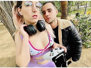 A Dream? Gamer Girl Impaled By Spanish Cock