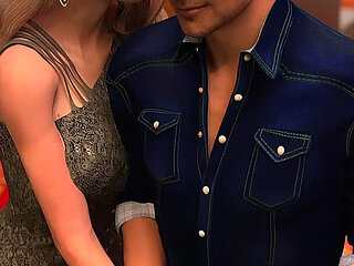 A Wife and Stepmother Awam Main Edition #6 Tease and Shower Fuck