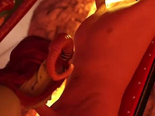 Demon Sucks Cock While Watching His Ex -the Spellbook Ntr #20 Animated Porn Gameplay
