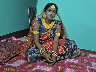Sona bhabhi First night  with brother-in-law before husband comes