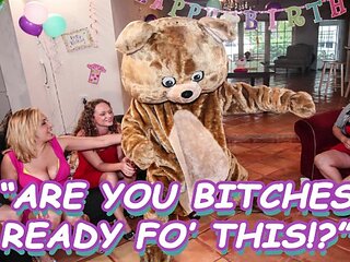 Insatiable Holly Brooks and Kylie Knight at lilly hall action