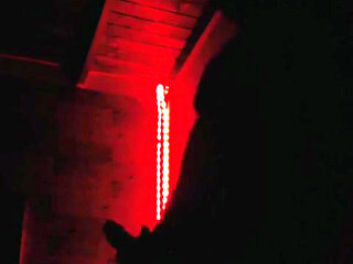 Silhouette cum dripping from my big uncut throbbing cock