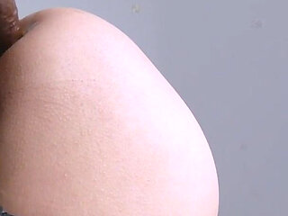 Anal Training with a Huge, Long, Thick Dildo Leaves My Ass Wide Open