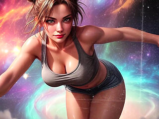 Gorgeous Polish Ai Model with Light Brown Hair